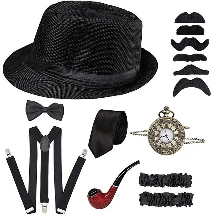 1920S Mens Gatsby Gangster Cos - огляд і ціна Men'S Accessories In The 1920S