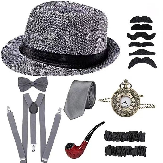 1920S Mens Gatsby Gangster Cos - огляд і ціна Men'S Accessories In The 1920S