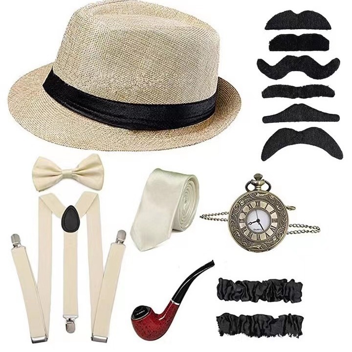 1920S Mens Gatsby Gangster Cos - огляд і ціна Men'S Accessories In The 1920S