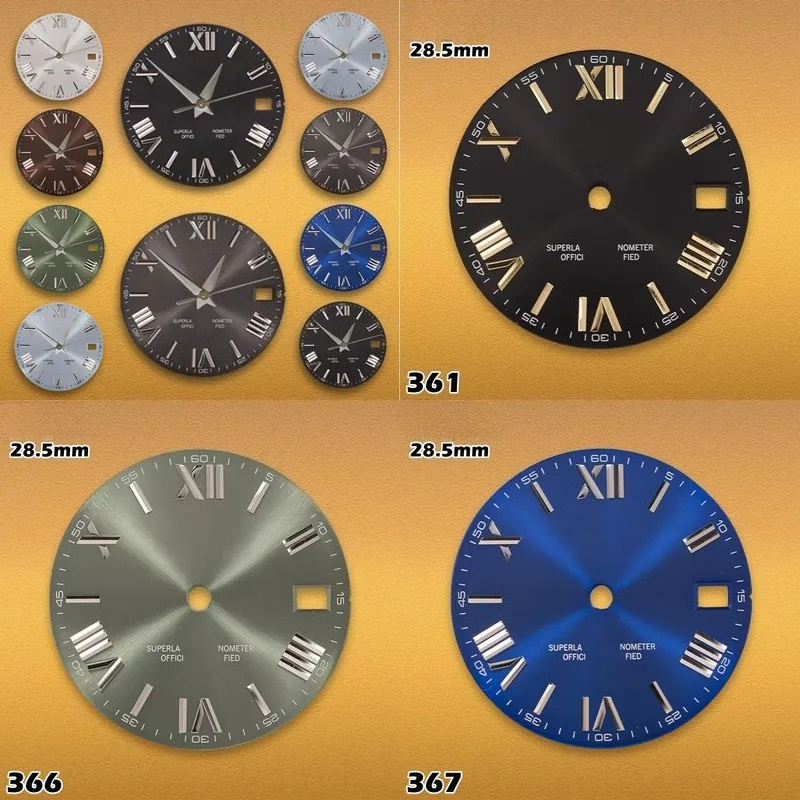28.5mm Rome Sunray Dial S-type - огляд і ціна Men'S Accessories Types