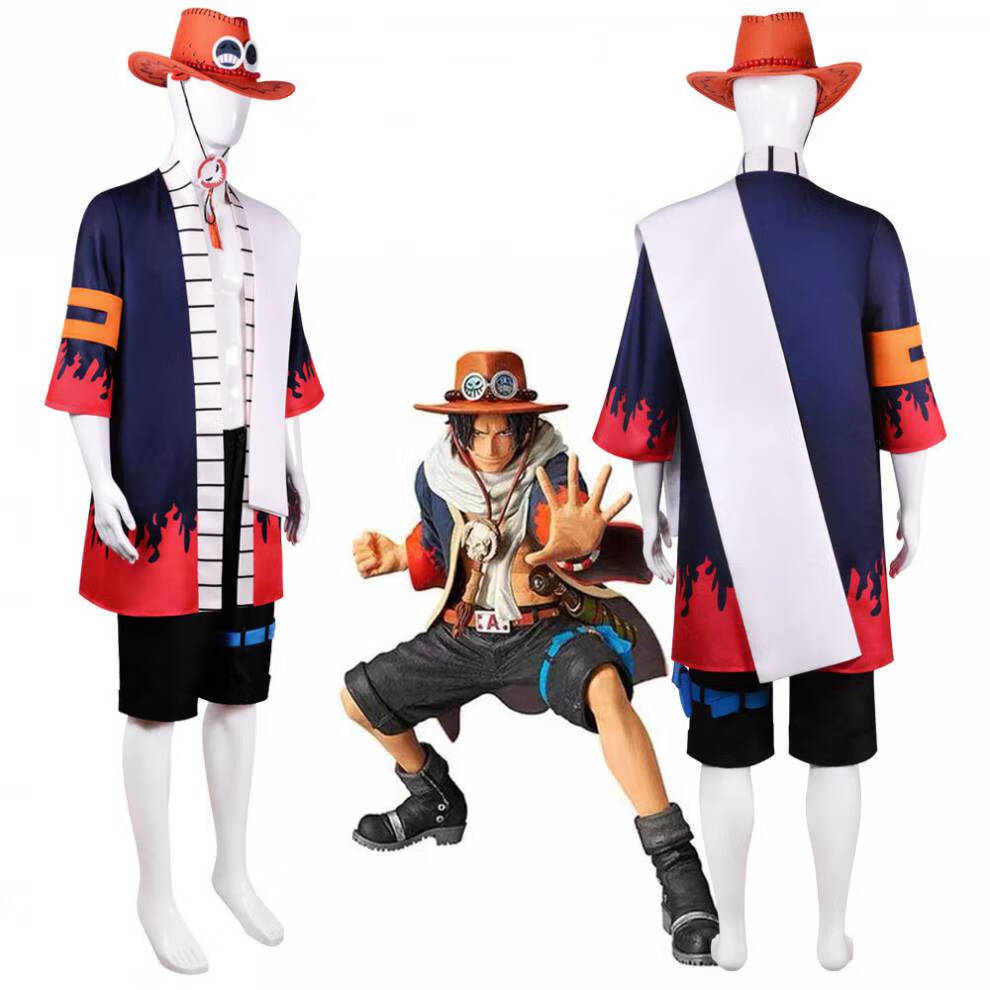 Anime Portgas D Ace Cosplay Co - огляд і ціна Men'S Kimono Accessories
