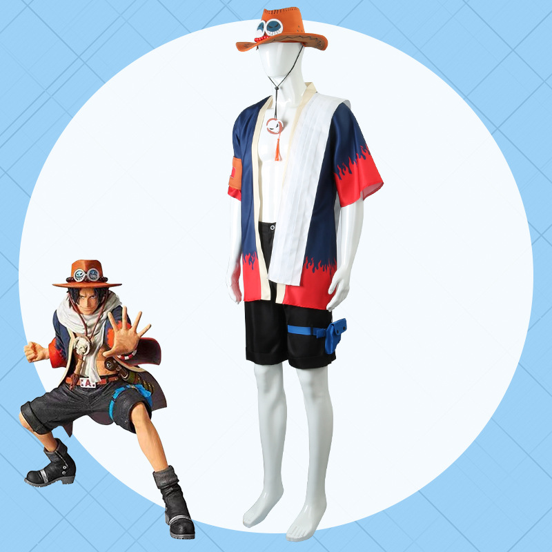 Anime Portgas D Ace Cosplay Co - огляд і ціна Men'S Kimono Accessories