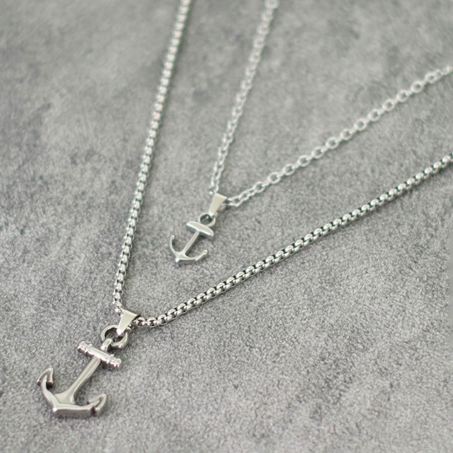 Hiphop Anchor Necklace For Men - огляд і ціна Men Accessories Neck Chain