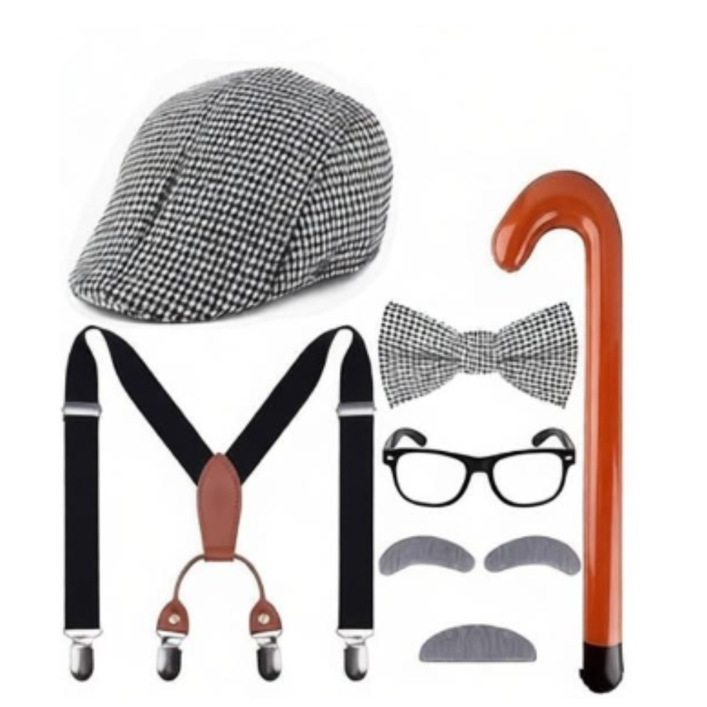 100 Day of School Costume Old  - огляд і ціна Men'S Accessories In The 1920S